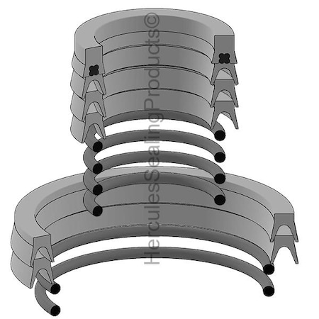 Royal - After Market Parts Hydraulic Cylinder Repair Kit- 3x12 Pneumatic Kits KA1230